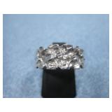 Vintage Sterling Silver Ring Hallmarked Vintage Sterling Silver Ring Hallmarked