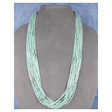 Vintage Santo Domingo Turquoise Heishi Necklace Vintage Santo Domingo Turquoise Heishi Necklace