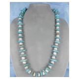 Sterling Silver Turquoise Tested SW Necklace Sterling Silver Turquoise Tested SW Necklace