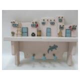 18"x 5"x 12" Wood Pueblo Hanging Shelf 18"x 5"x 12" Wood Pueblo Hanging Shelf