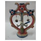 7"x 9" Decorative Clay Candle Holder 7"x 9" Decorative Clay Candle Holder