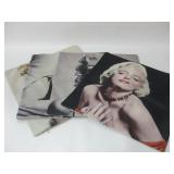 Set Of Four 17"x 17" Marilyn Monroe Pillow Covers Set Of Four 17"x 17" Marilyn Monroe Pillow Covers