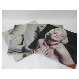 Set Of Four 17"x 17" Marilyn Monroe Pillow Covers