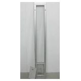 12 x 80 Adjustable Height Glass Pet Door