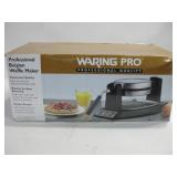 NIOB Waring Pro Belgian Waffle Maker Untested