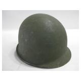 Vintage Steel Military Bucket Helmet