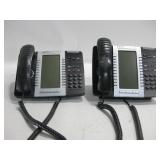 Two Mitel 5340 Telephones Untested