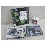 Ink Cartridges Pen Set & Desk Note Pad See Info