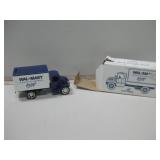 Die Cast Mack Freight Truck bank In Box w/ Key