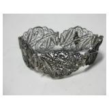 Sterling Silver Tested Filigree Bracelet See Info