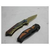 Browning & Camillus Pocket Knives As Shown