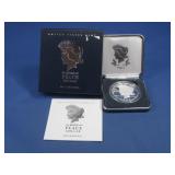 Silver 2025-S Peace Dollar In Box W/COA