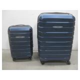 Two Samsonite Luggage Bags On Wheels