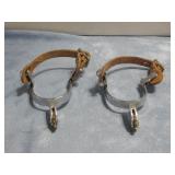 Set of Spurs W/Etched Design