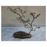 Metal Tree Decorative Sculpture 14' Tall