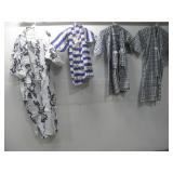 Four Vtg Japanese Kimono's