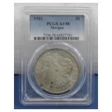 Silver Morgan Dollar 1921 PCGS Graded