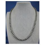 S.S. Clasp Navajo Pearl Bead Necklace