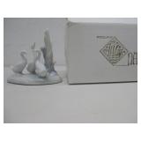 Vtg NAO By LLARDO Figurine Goose Group #6 W/Box