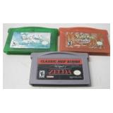 Three Vtg Nintendo Game Boy Advance Games See Info