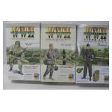 Three NIP WWII Action Figures See Info