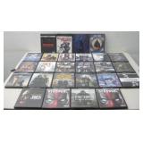 26 Blueray/4K Assorted DVD Movies Untested
