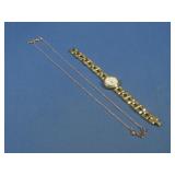 Coach Heart Necklace & Coach Watch See Info