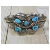 Navajo Sun Ray Gold Plated S.S Bracelet See;