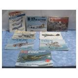 Eight Military Airplane Books/ Magazines
