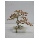 Gemstone Wire Wrapped Bonsai Tree Sculpture