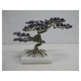 Gemstone Wire Wrapped Bonsai Tree Sculpture