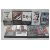 Nine Vtg Cassette Tapes Rock-Pop Artists See Info