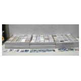 Three Five Row Boxes Of Baseball Cards Group 'A'