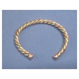 Mixed Metal Cuff Bracelet