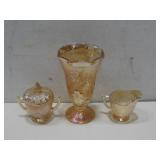 Vtg Jeannette Iris & Herringbone Carnival See Info