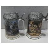 Two Vtg Gene Stewart Warriors Of The Plains See