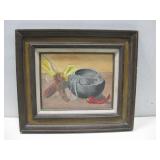 Framed Original Art By Lucia 76' 22' x 20'