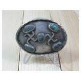 Pine Tree Marked Whirling Log Belt Buckle Tested