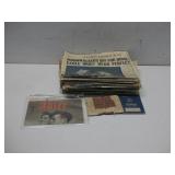Various Vtg Newspapers, 1944, 1976 & More