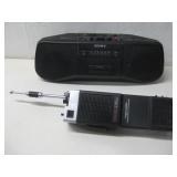 Sony CFS-B15 Radio & Realistic CB Radio See Info