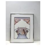 Framed Amado Maurilio Pena, Jr. Print 29' x 23'