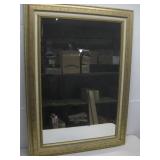 Gold Trim Heavy Decorative Mirror 44' x 31.5'