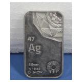 1 Troy Ounce Fine Silver Elemental