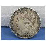 Silver 1880 Morgan Dollar