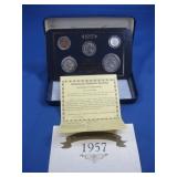 Silver Included In 1957 Commemorative Coin See