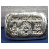 1 Troy Ounce Fine Silver Atlantis Mint