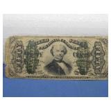 US Fractional Currency 50 Cent Note Civil War Era