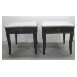 Steve Silver Co.Wooden & Stone Top End Tables See