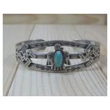 Silver Arrow Whirling Log RT.66 Bracelet See;