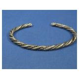 Vtg S.S. Native American Bracelet Tested